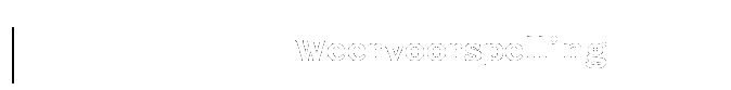 Text Box: &nbsp;&nbsp;&nbsp;&nbsp;&nbsp;&nbsp;&nbsp;&nbsp;&nbsp;&nbsp;&nbsp;&nbsp;&nbsp;&nbsp;&nbsp;&nbsp;&nbsp;&nbsp;&nbsp;&nbsp;&nbsp;&nbsp; Weervoorspelling &nbsp;&nbsp; 
&nbsp;
